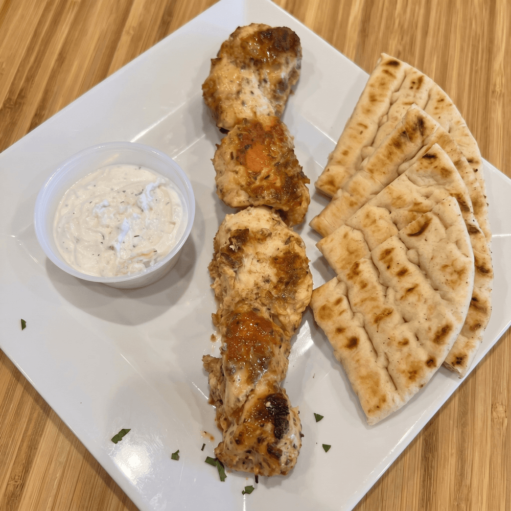 Kids Kalamaki Skewer with fries