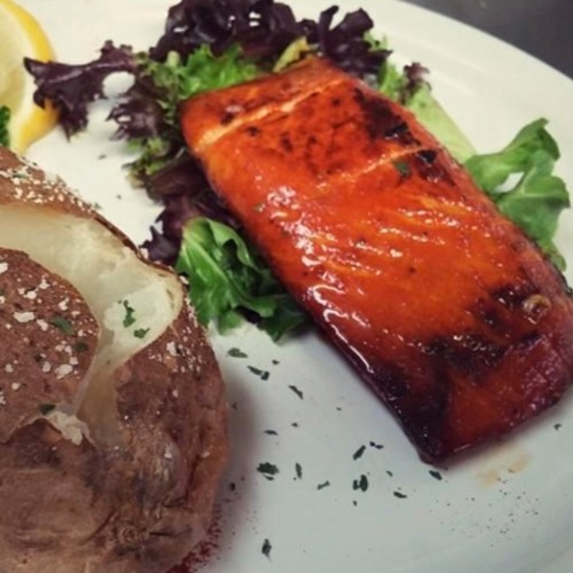 Glazed Salmon