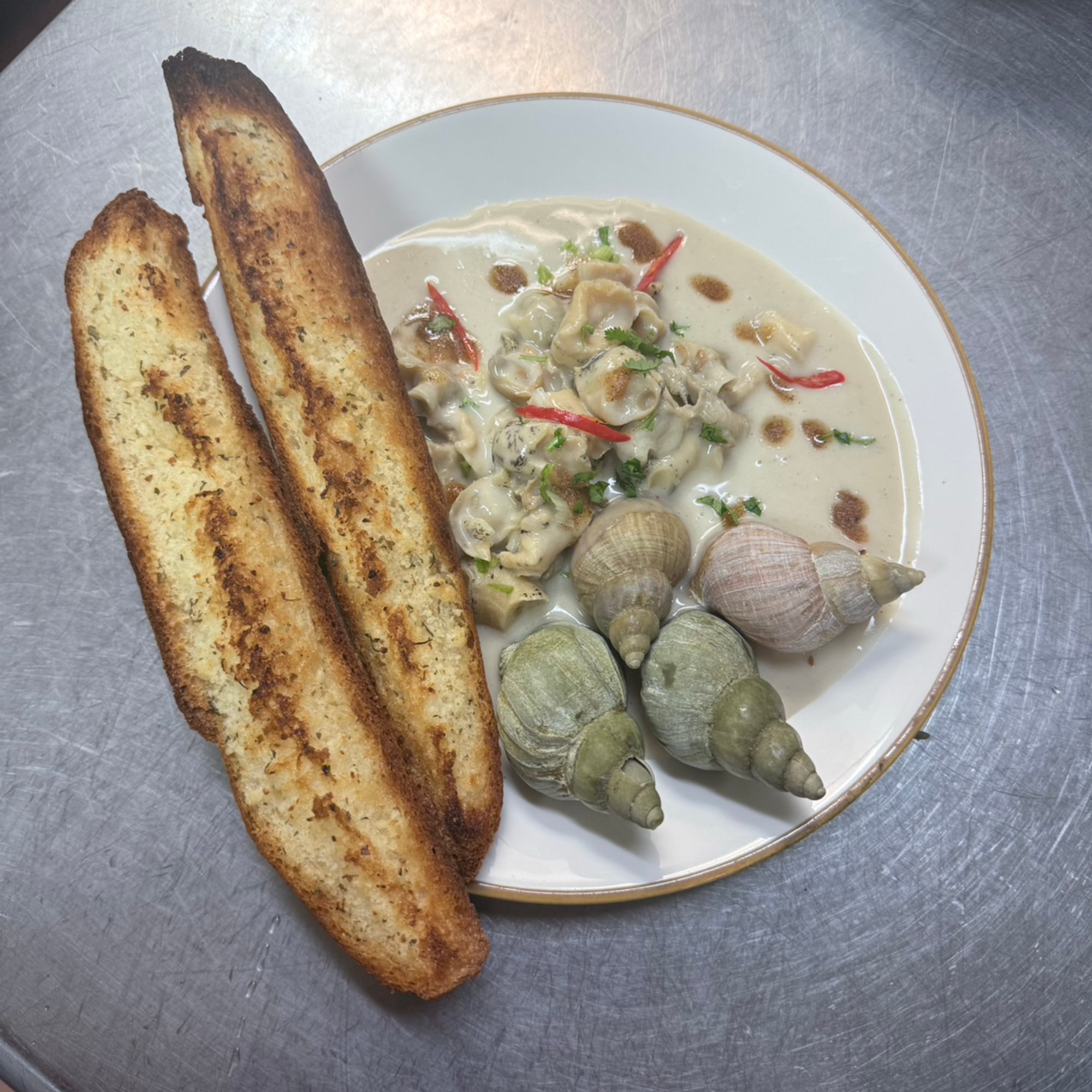 A5_ Sea Snails In Coconut Cream