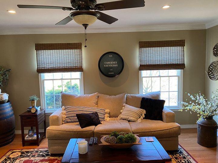 Bamboo Shades from Budget Blinds of Phillipsburg are all the rage. When you're ready to renovate your living room, give Bamboo Shades a try!  BudgetBlindsPhillipsburg  BambooShades  ShadesOfBeauty  FreeConsultation  WindowWednesday  HamptonNJ