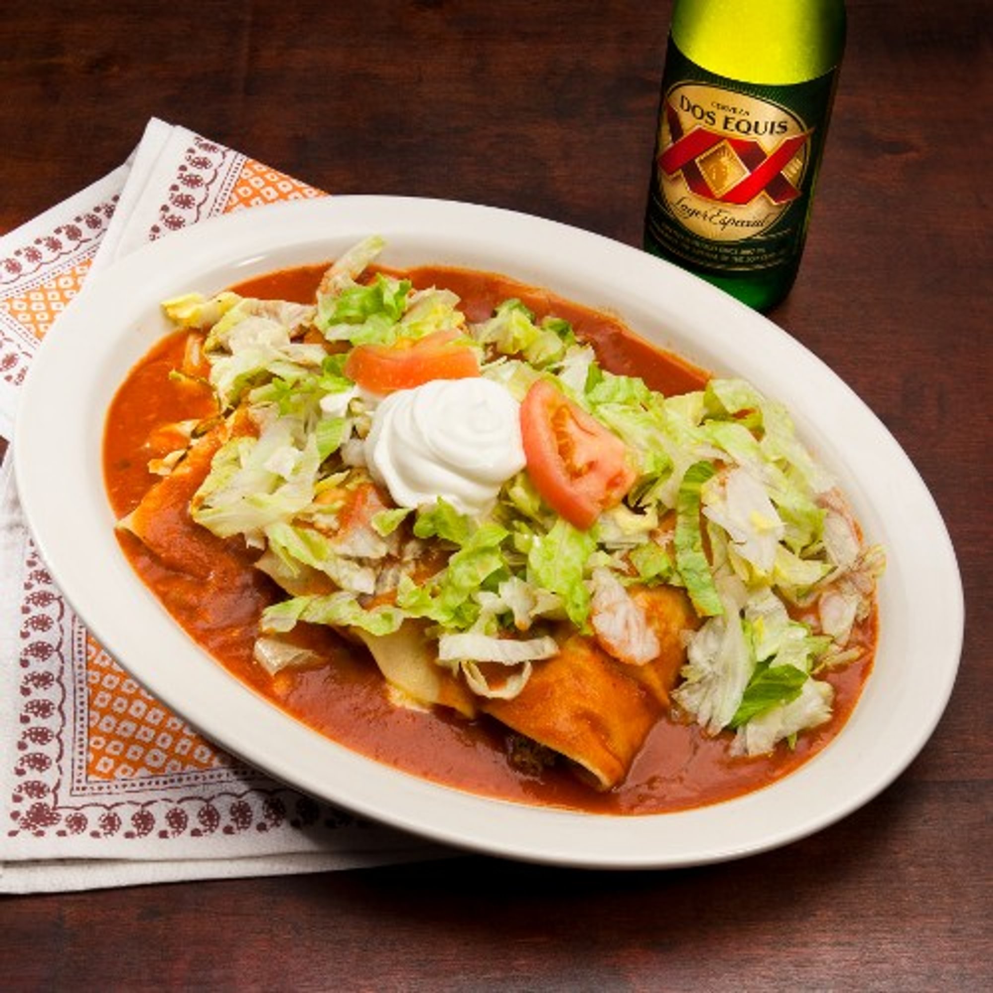 38. Enchiladas Supreme