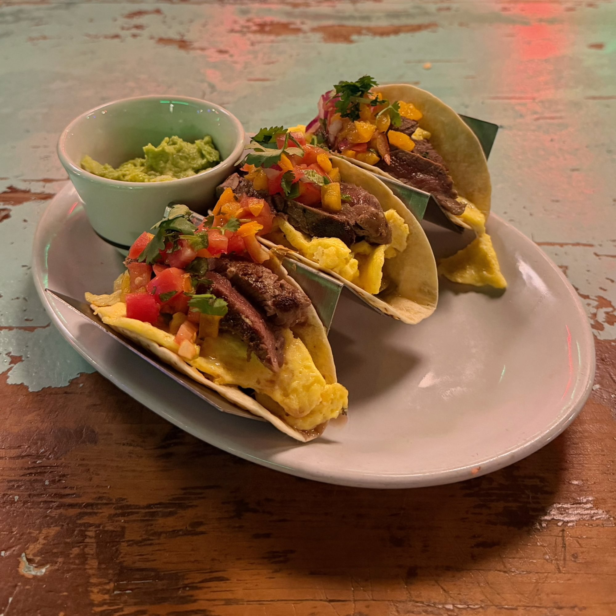 Steak & Egg Breakfast Taco