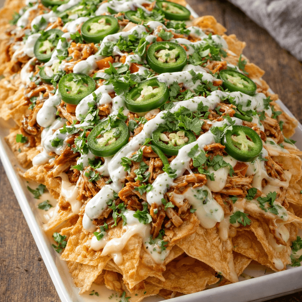 Cilantro Lime Nachos