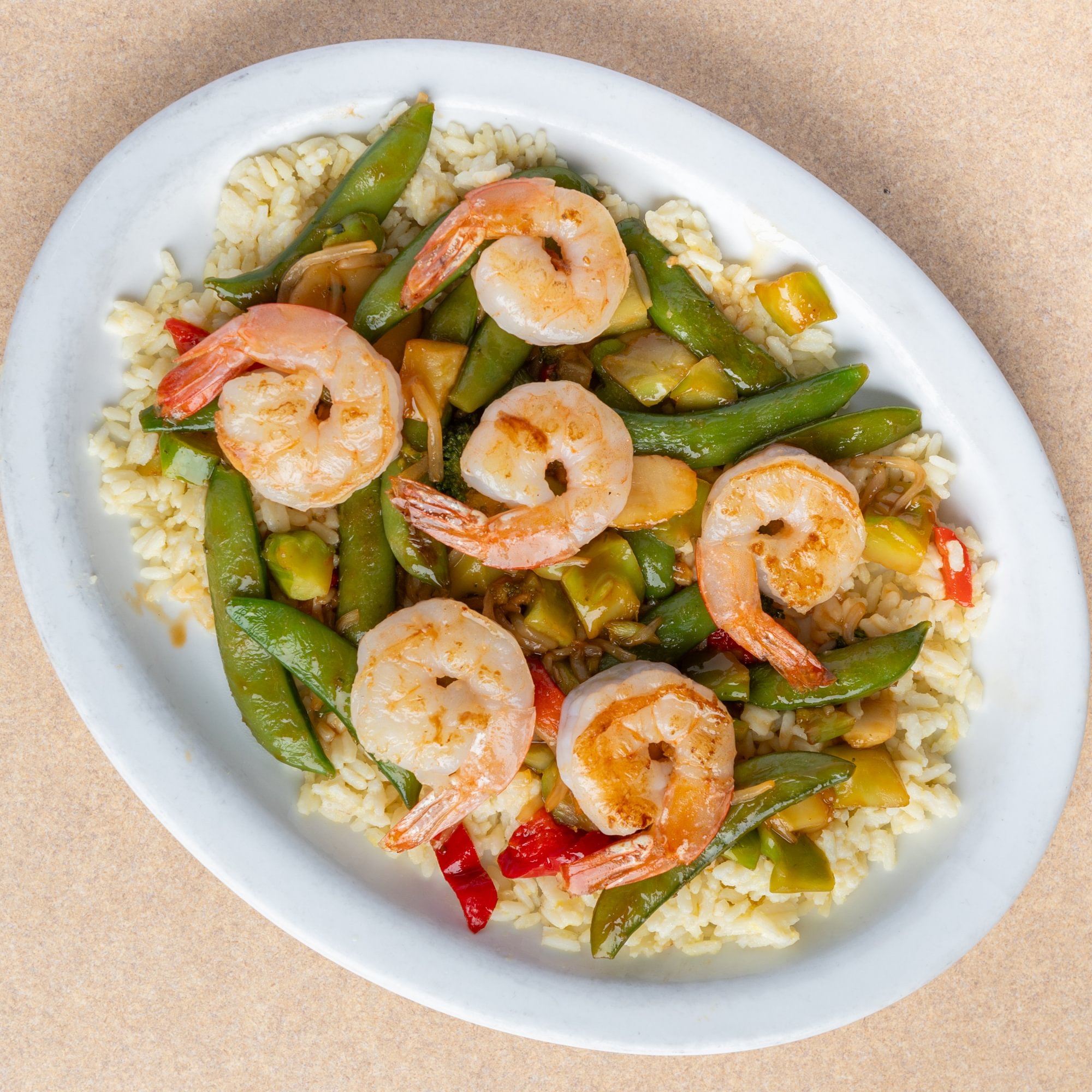 Stir-Fry (Chicken or Shrimp) Dinner