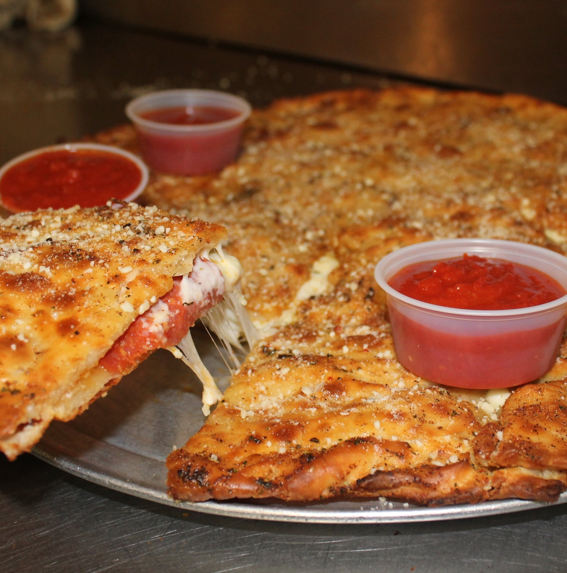 14” Double Dog Pizza