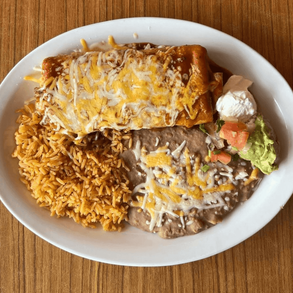 Shredded Chicken Chimichanga