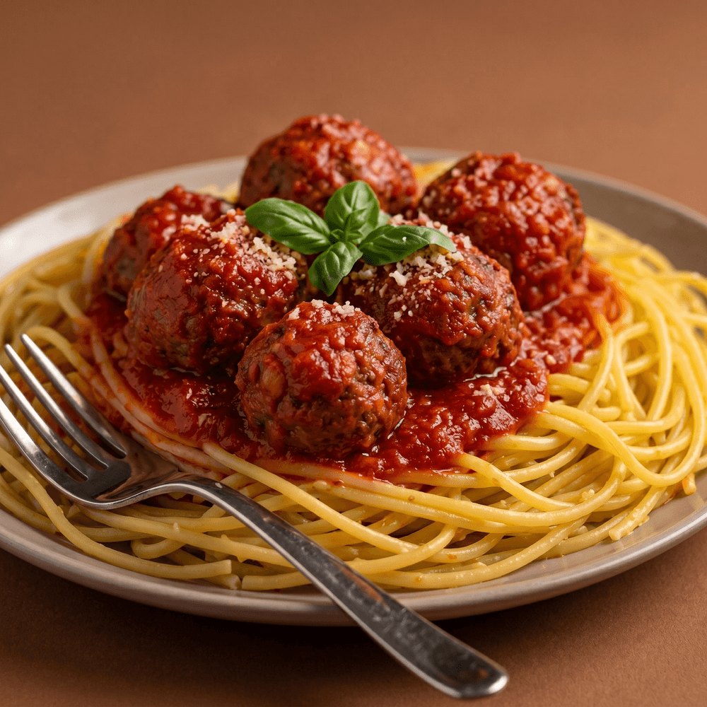 Spaghetti With Meatballs