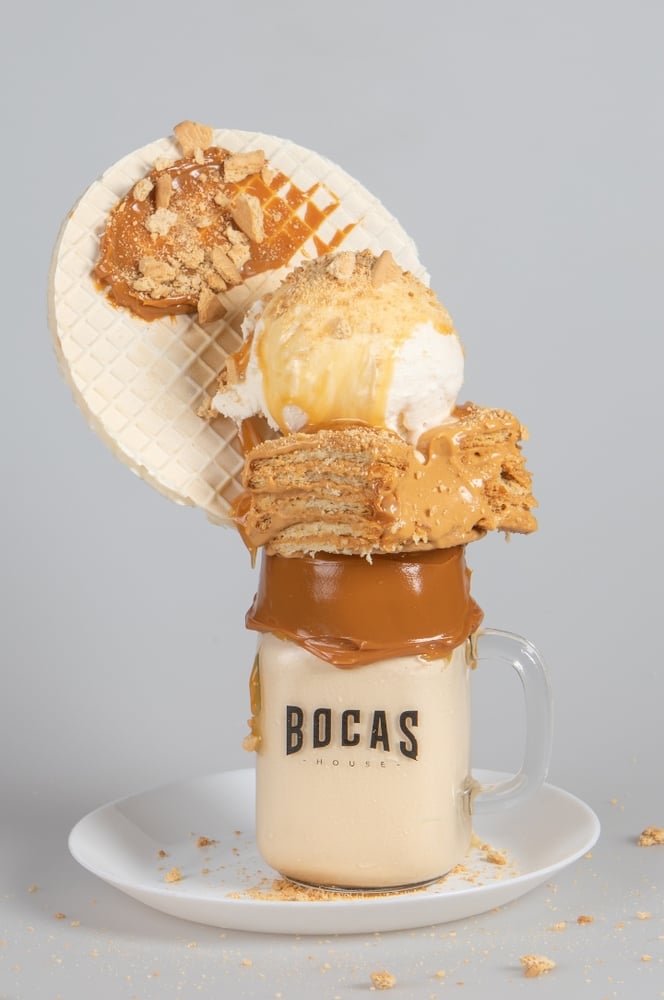 DULCE DE LECHE MILKSHAKE
