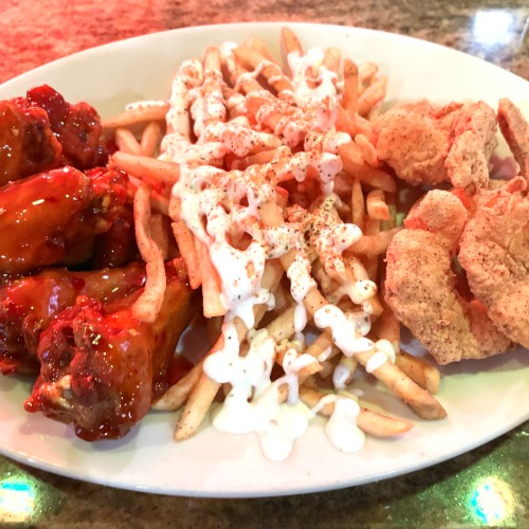 6 Piece Chicken with Shrimp Meal