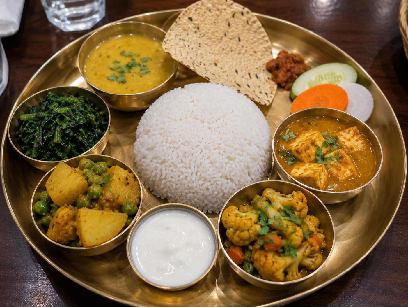 Nepali Thali Veg