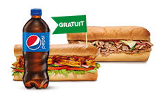 Obtens Un Sandwich Gratuit