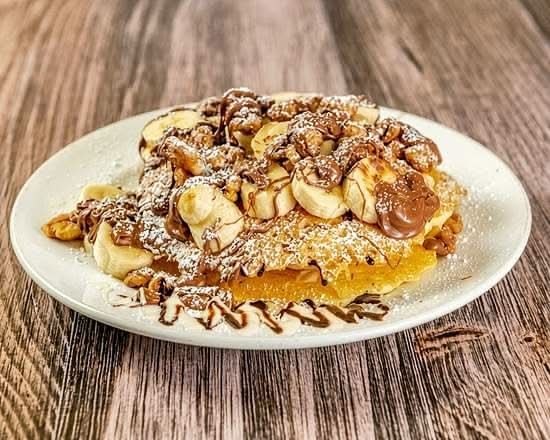 Banana Nutella Waffle