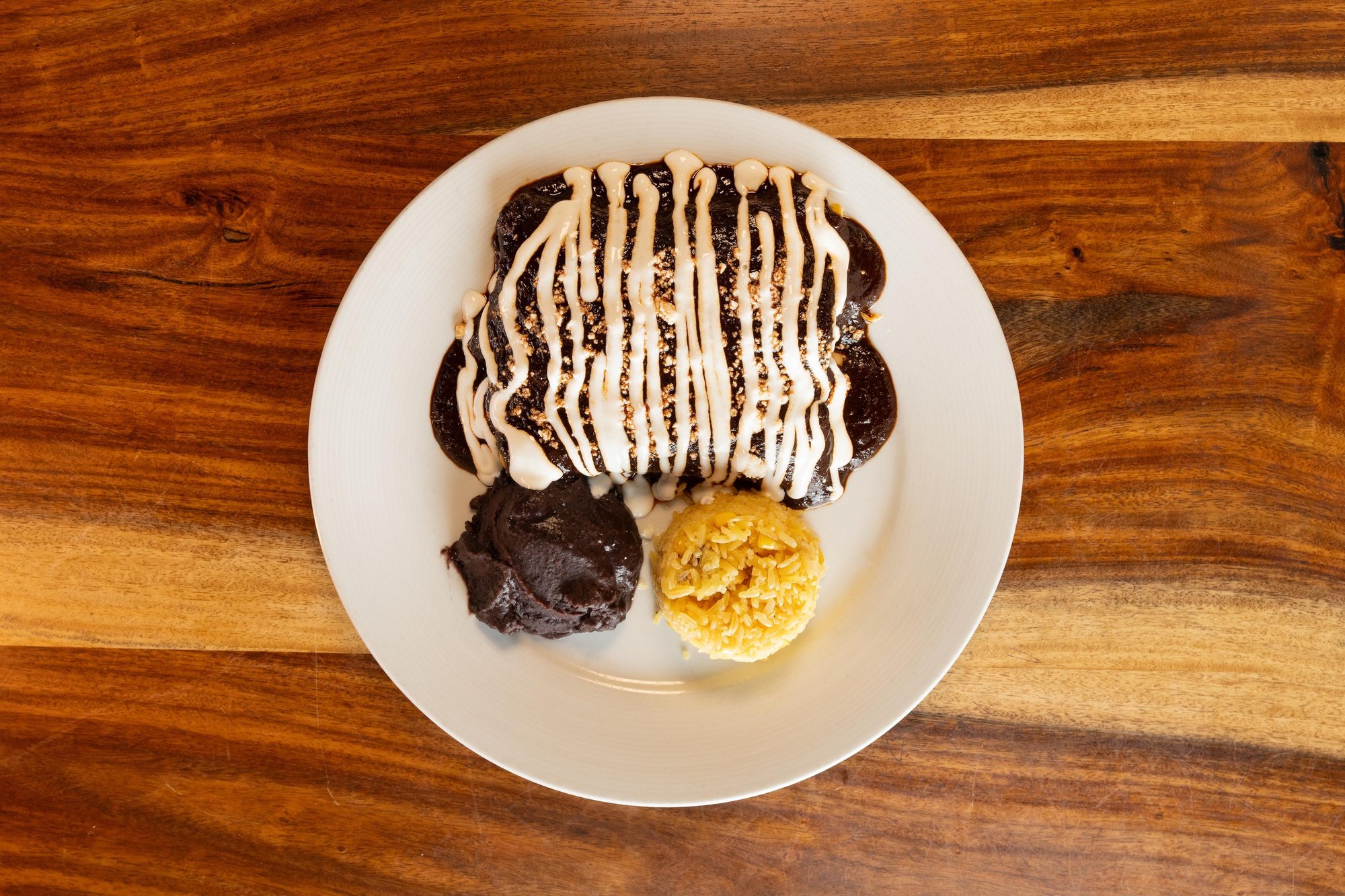 Mole Enchiladas