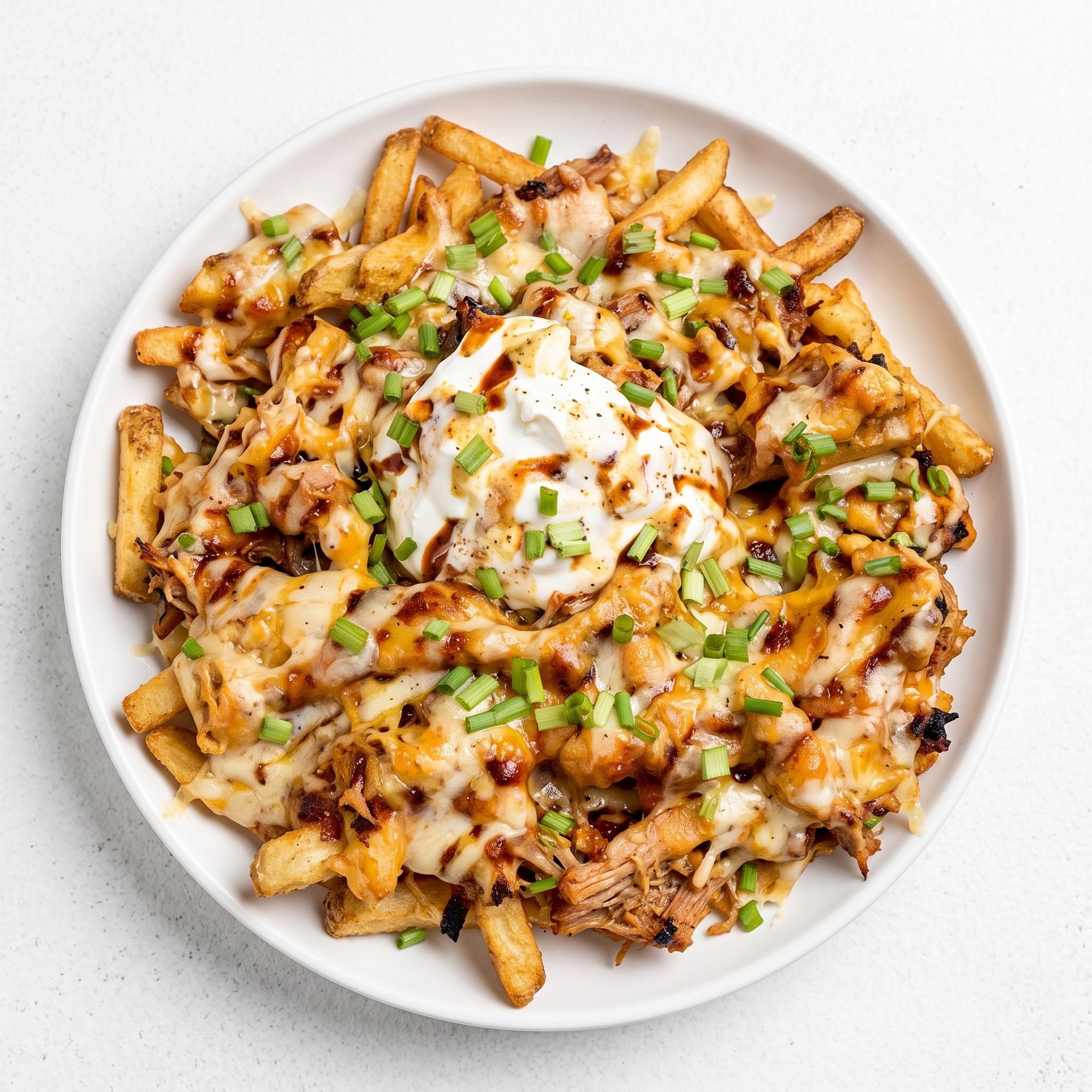 Loaded Pulled Pork Fries