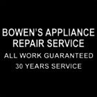 Bowen's Appliance Repair Service Peterborough