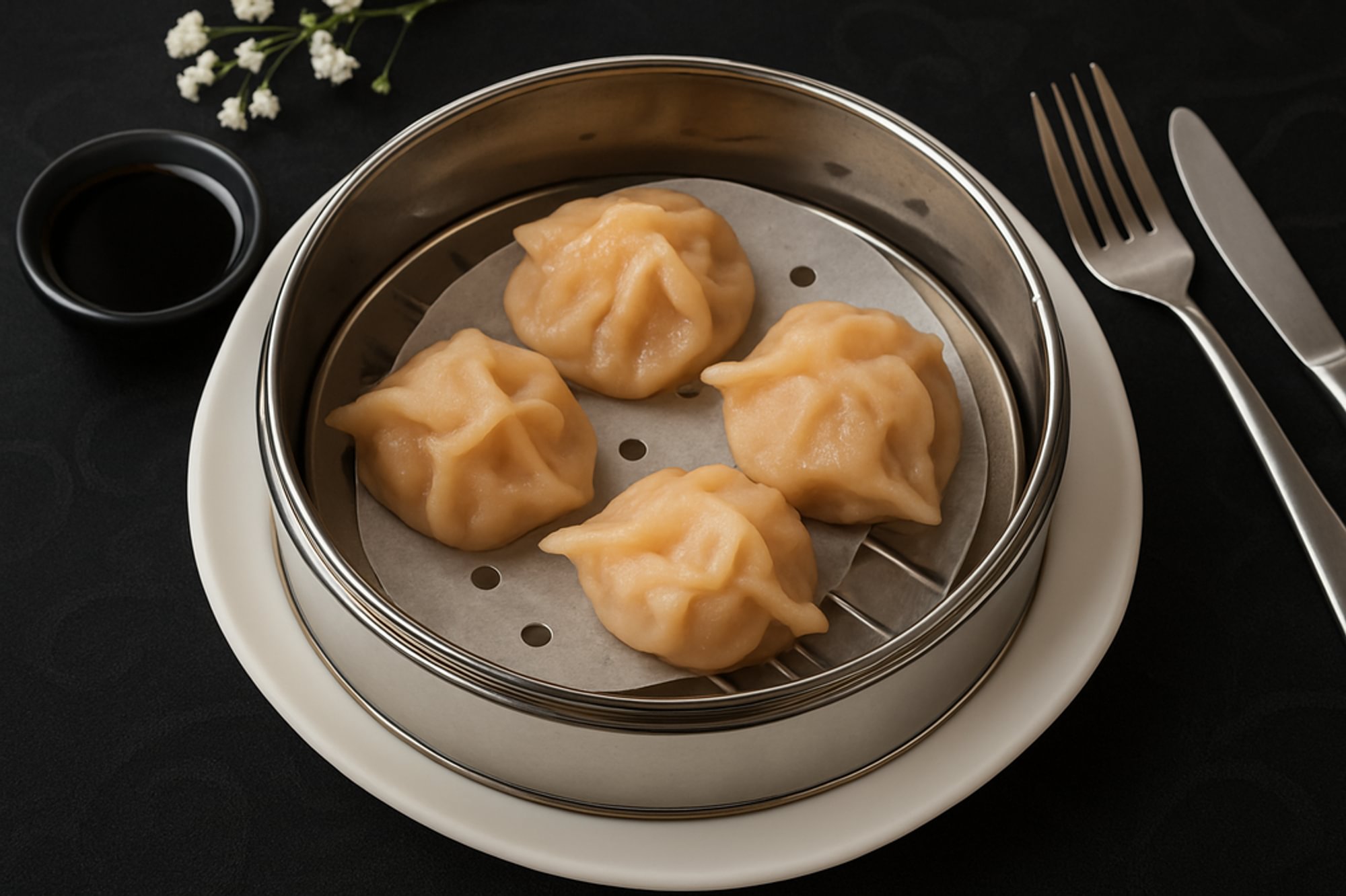 Steamed Chicken Dumplings (4)