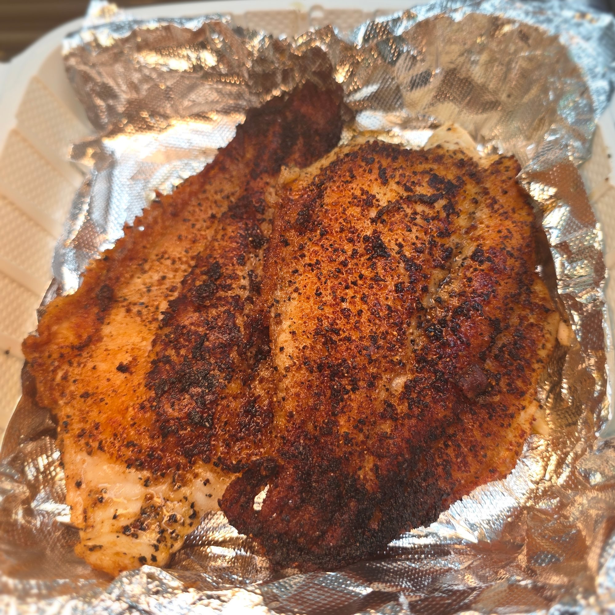 Grilled Catfish Dinner
