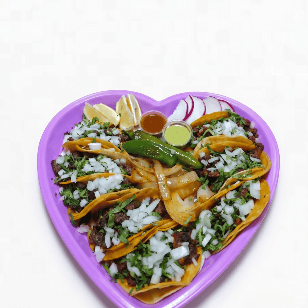 Taco Heart Tray (San Valentín Special)