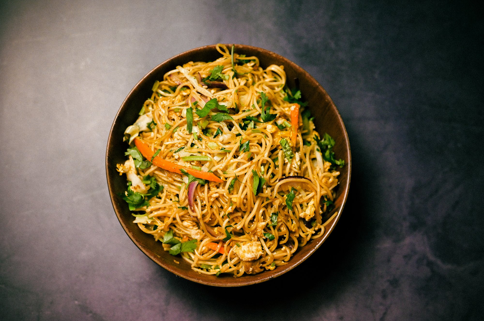 Wok Tossed Hakka Noodles