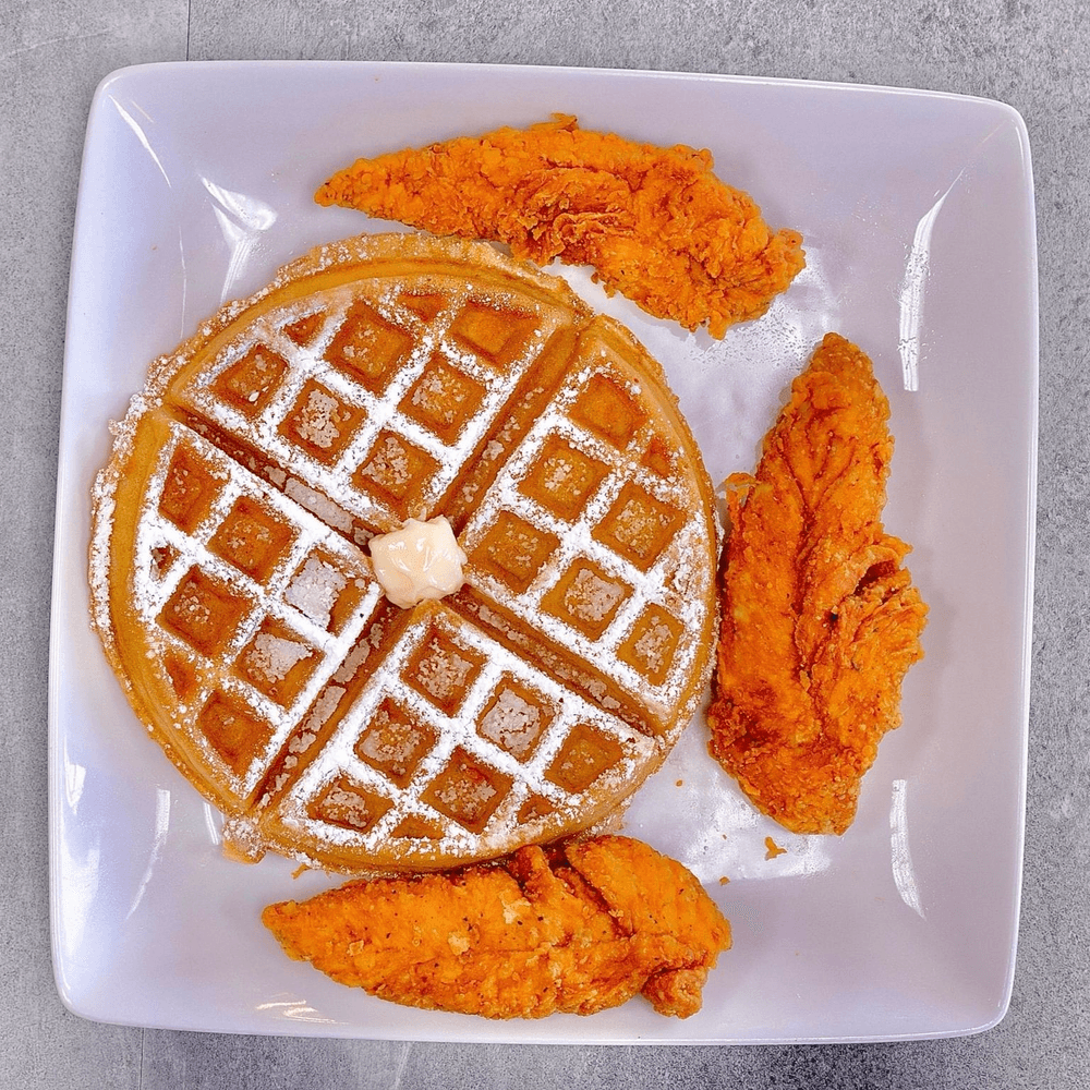 3 Tenders & 1 Wafle