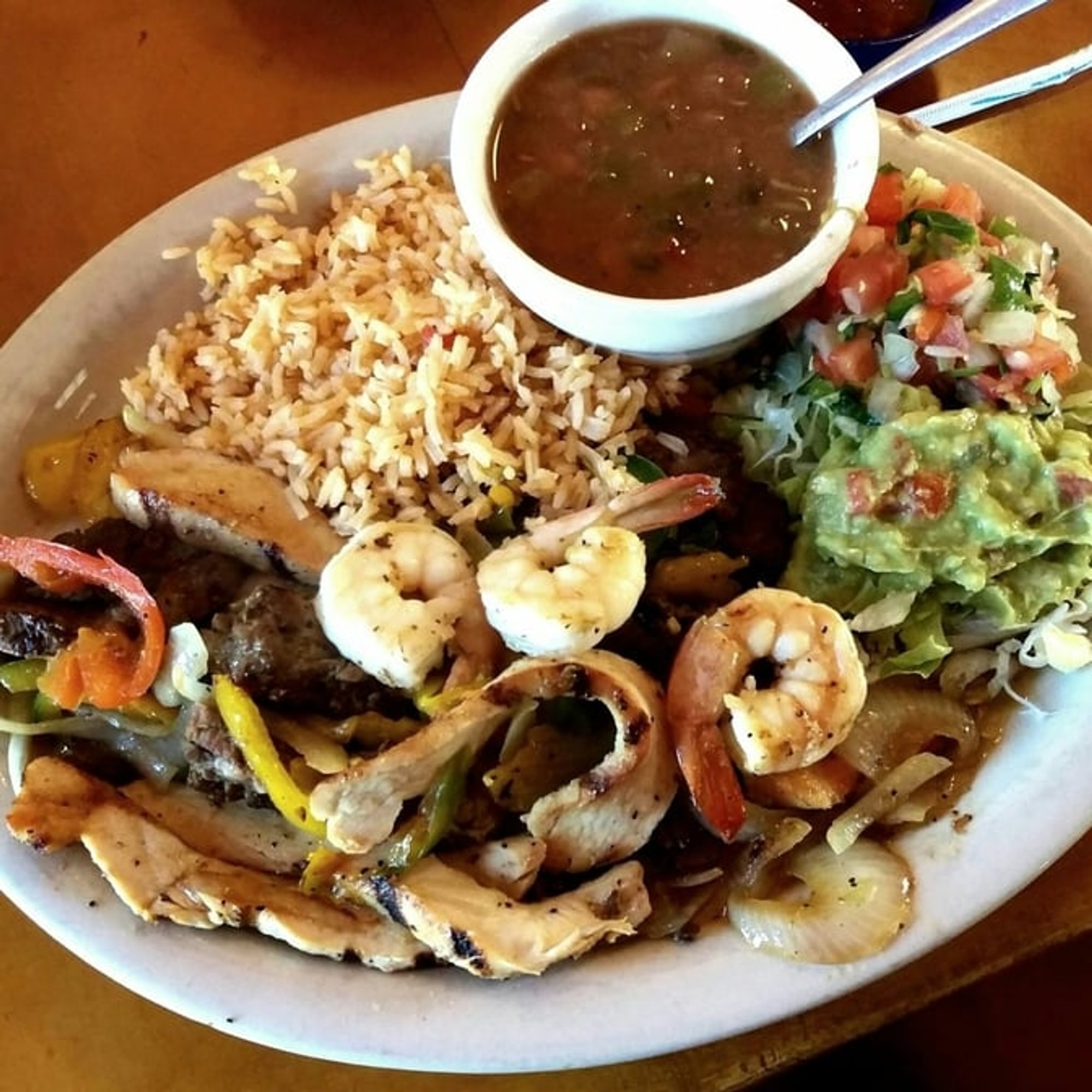 Trio Fajitas