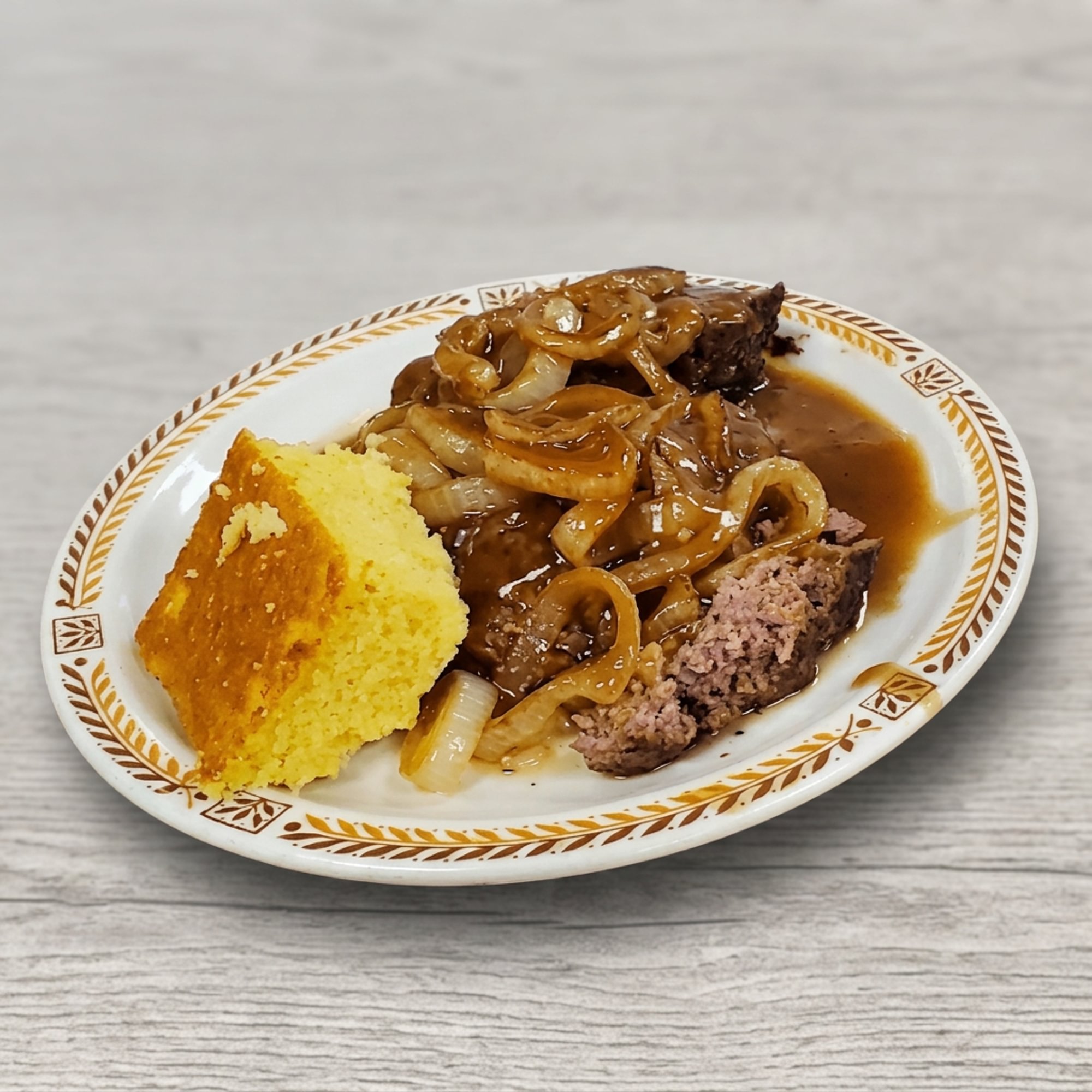 Chopped Steak Platter