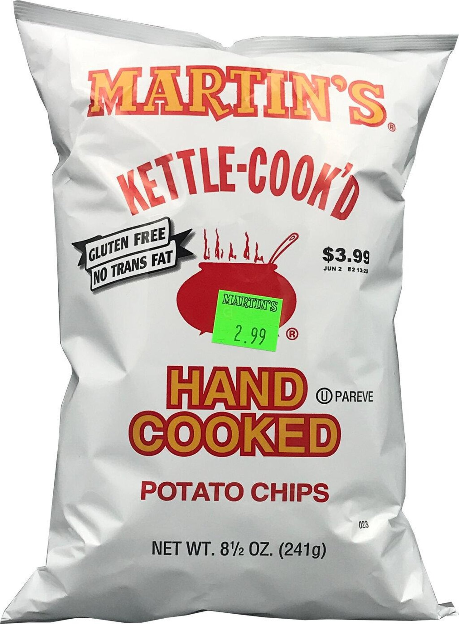 Martin's Kettle Cooked 8.5oz Bag