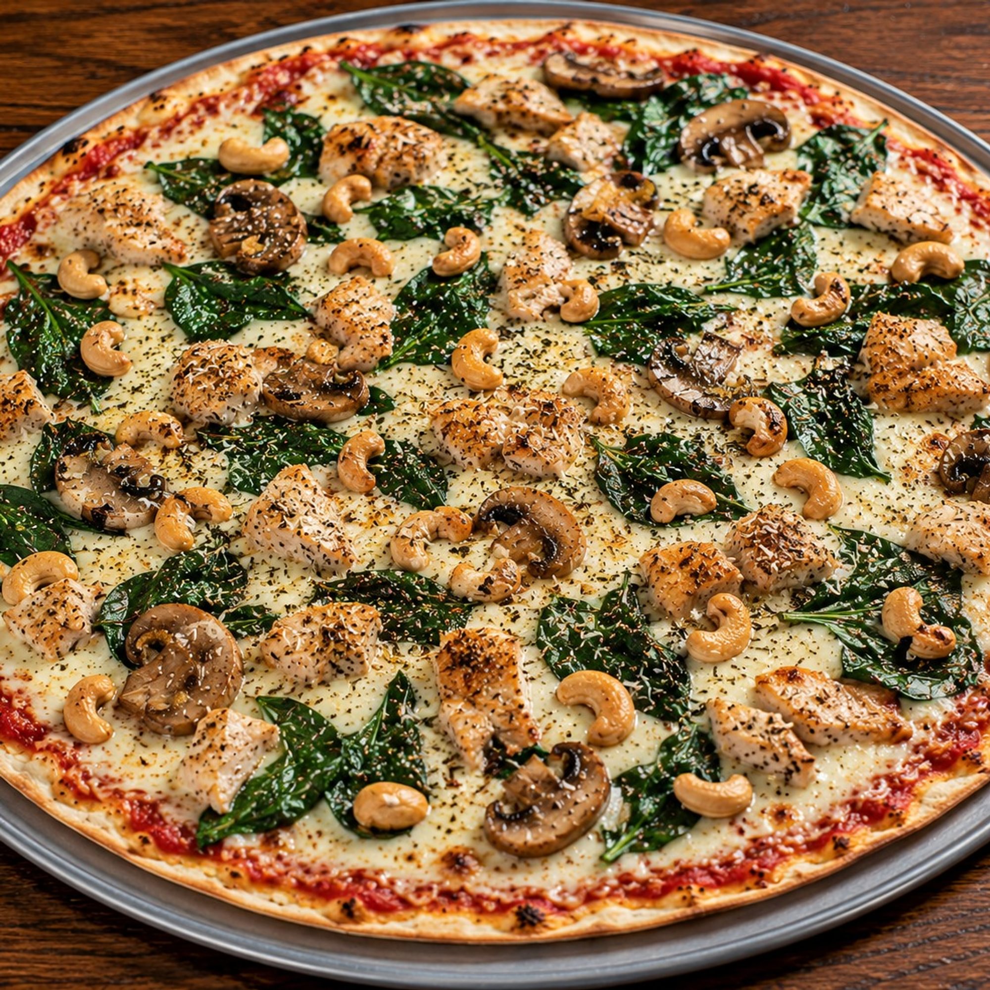 Cashew Chicken Pizza