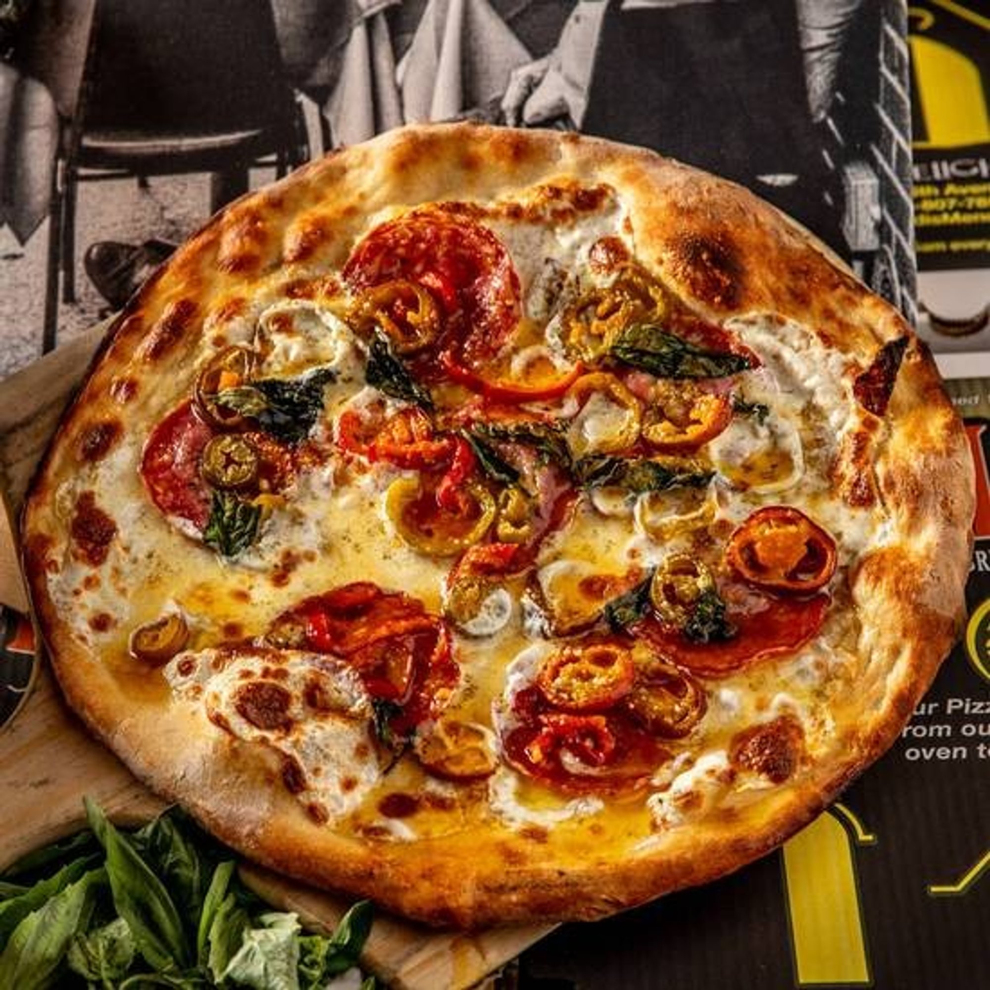 The Brooklyn Bridge Pizza