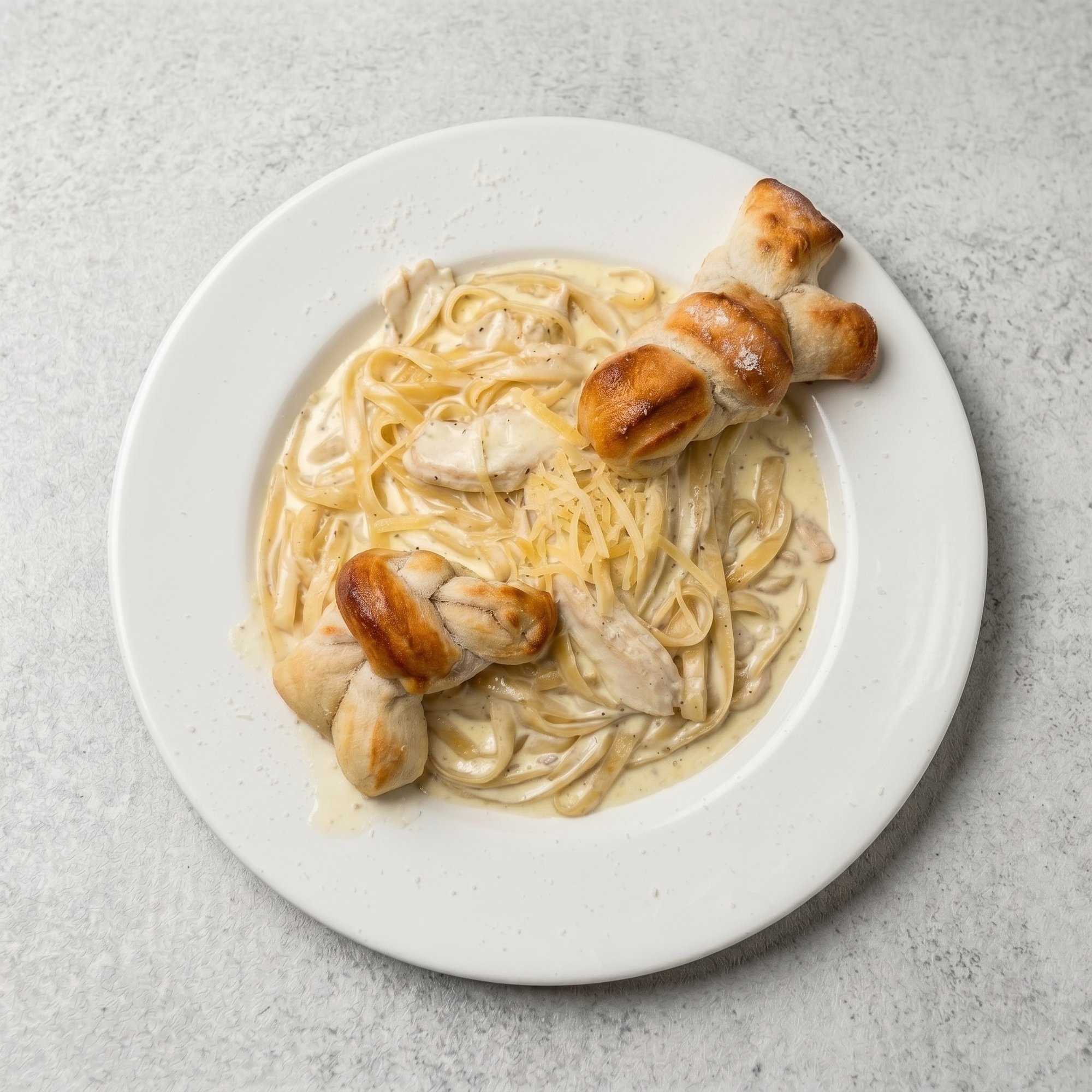 Fettuccine Alfredo With Chicken