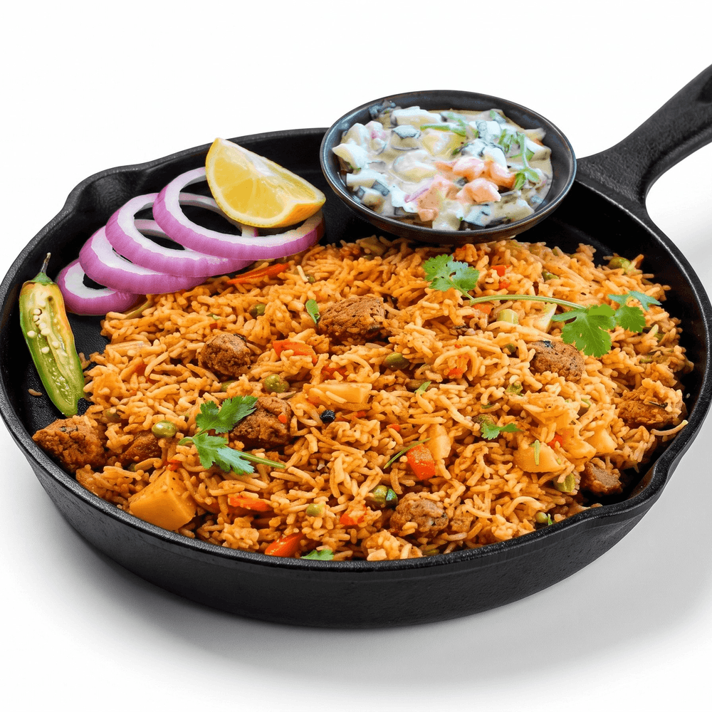 Soya Tikka Biryani
