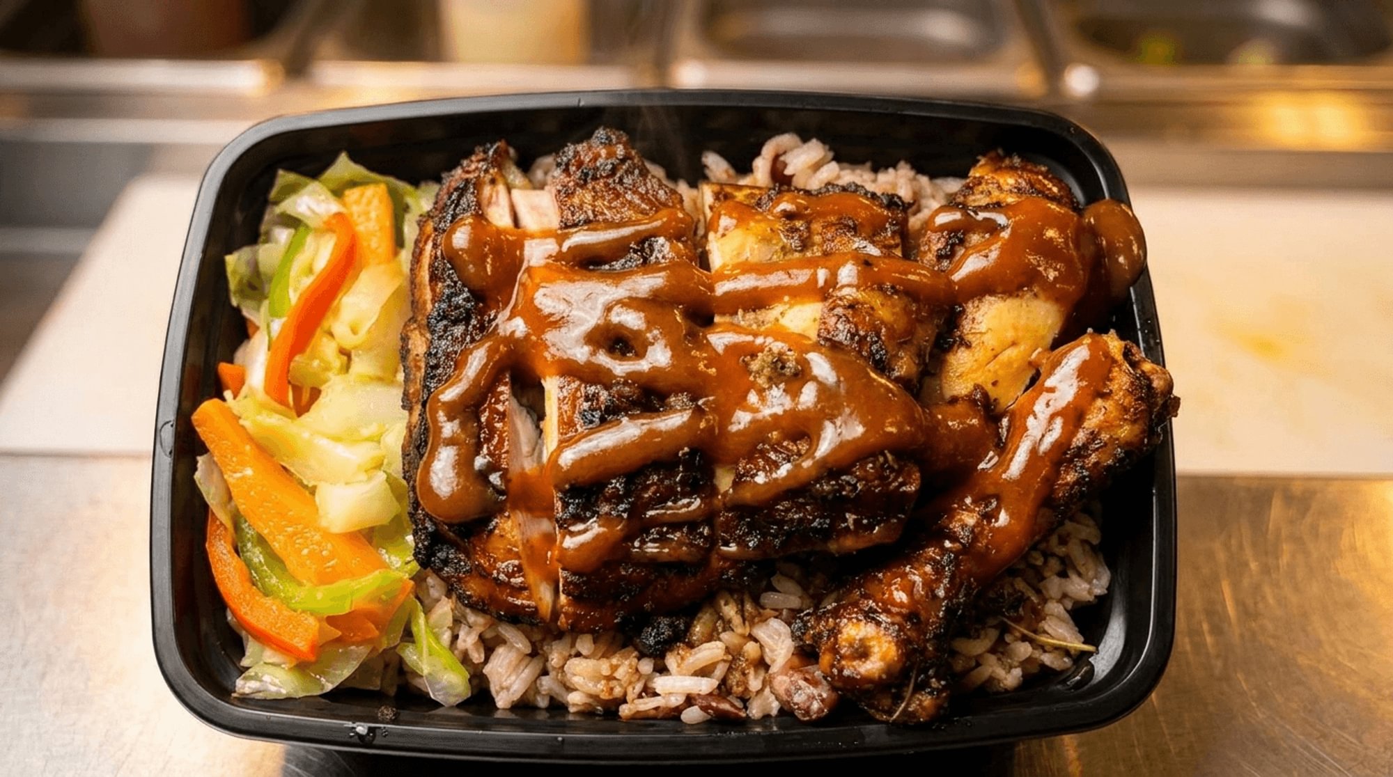 Jerk Chicken Lunch Special