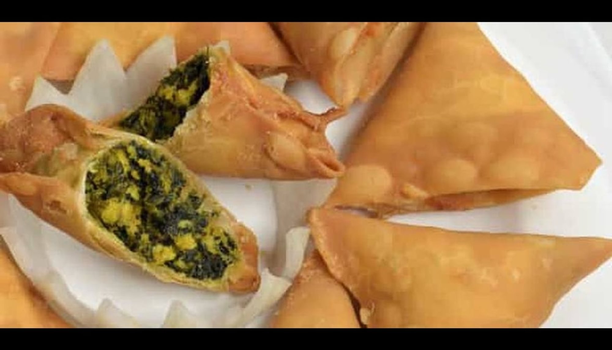 Palak Paneer Samosa