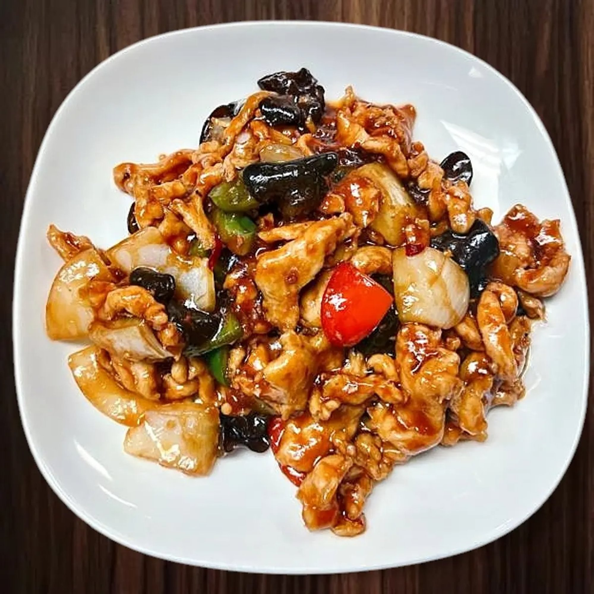 Chicken with Garlic Sauce 鱼香鸡