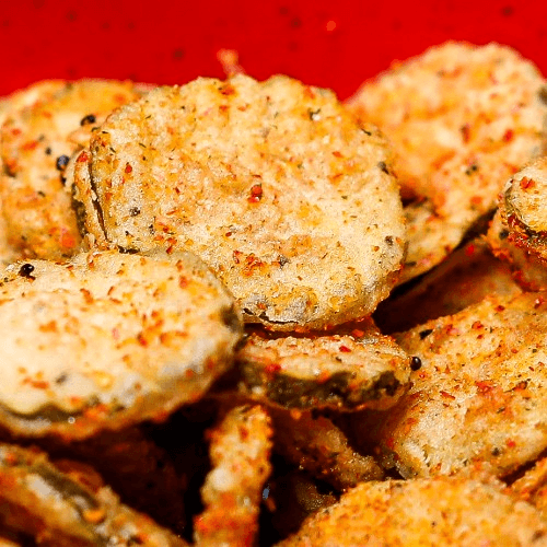 Spicy Fried Pickles