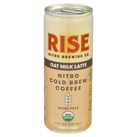 Rise Oat Milk Latte Nitro Cold Brew Coffee 7oz