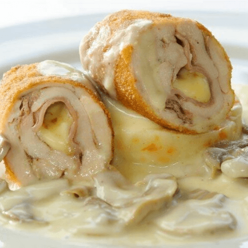 Chicken Cordon Bleu / Pechuga a La Cordon Bleu