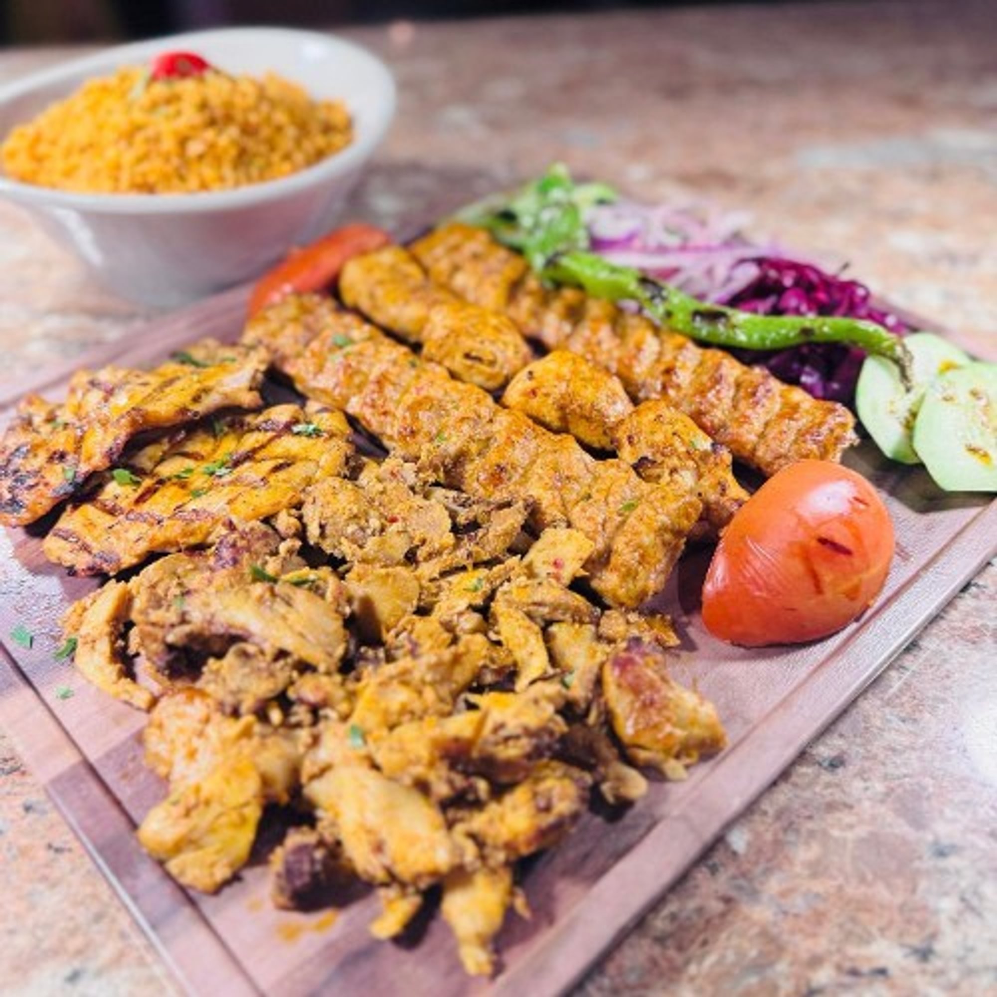 Mixed Chicken for 2 + 1 Pita