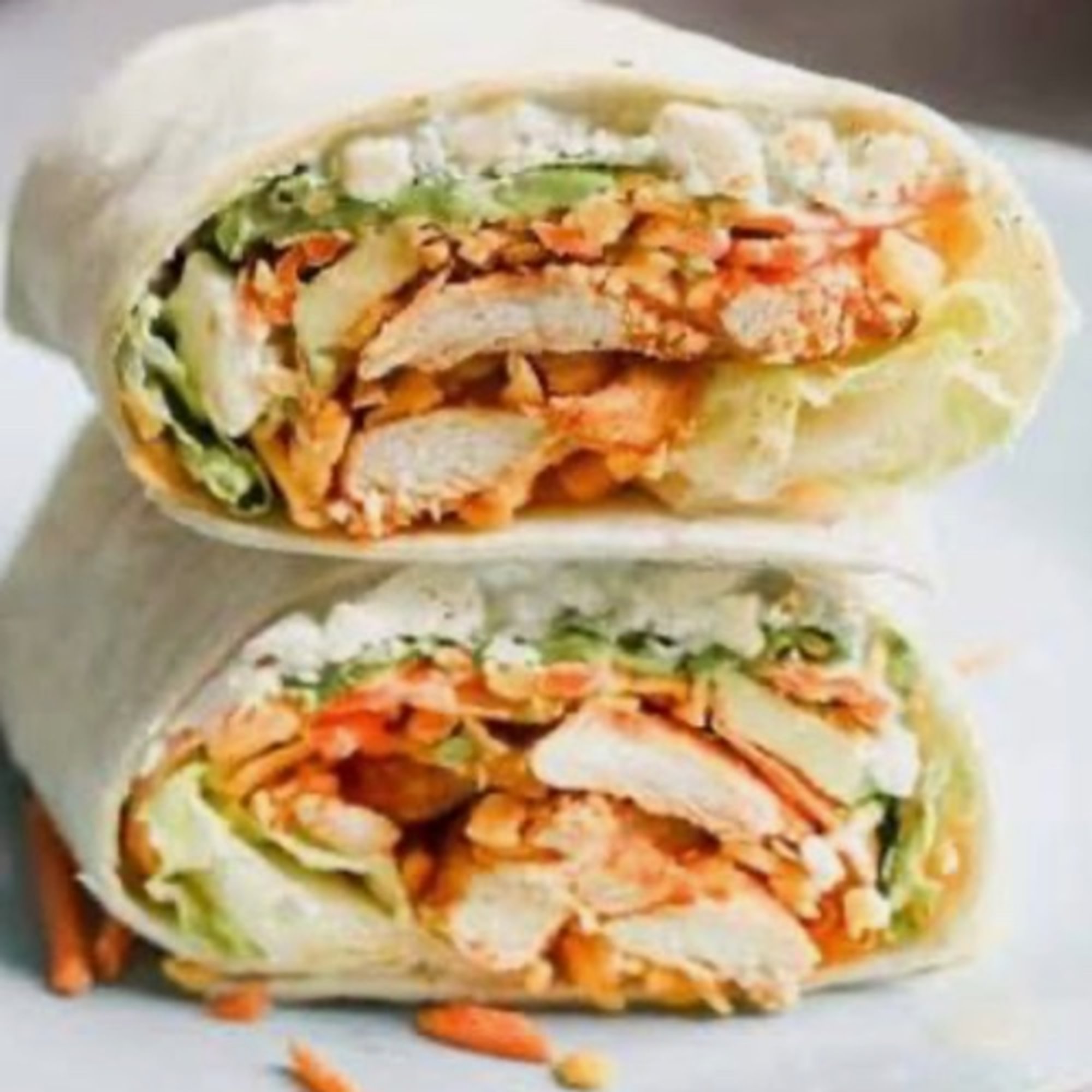 HOT AND SPICY CHICKEN WRAP