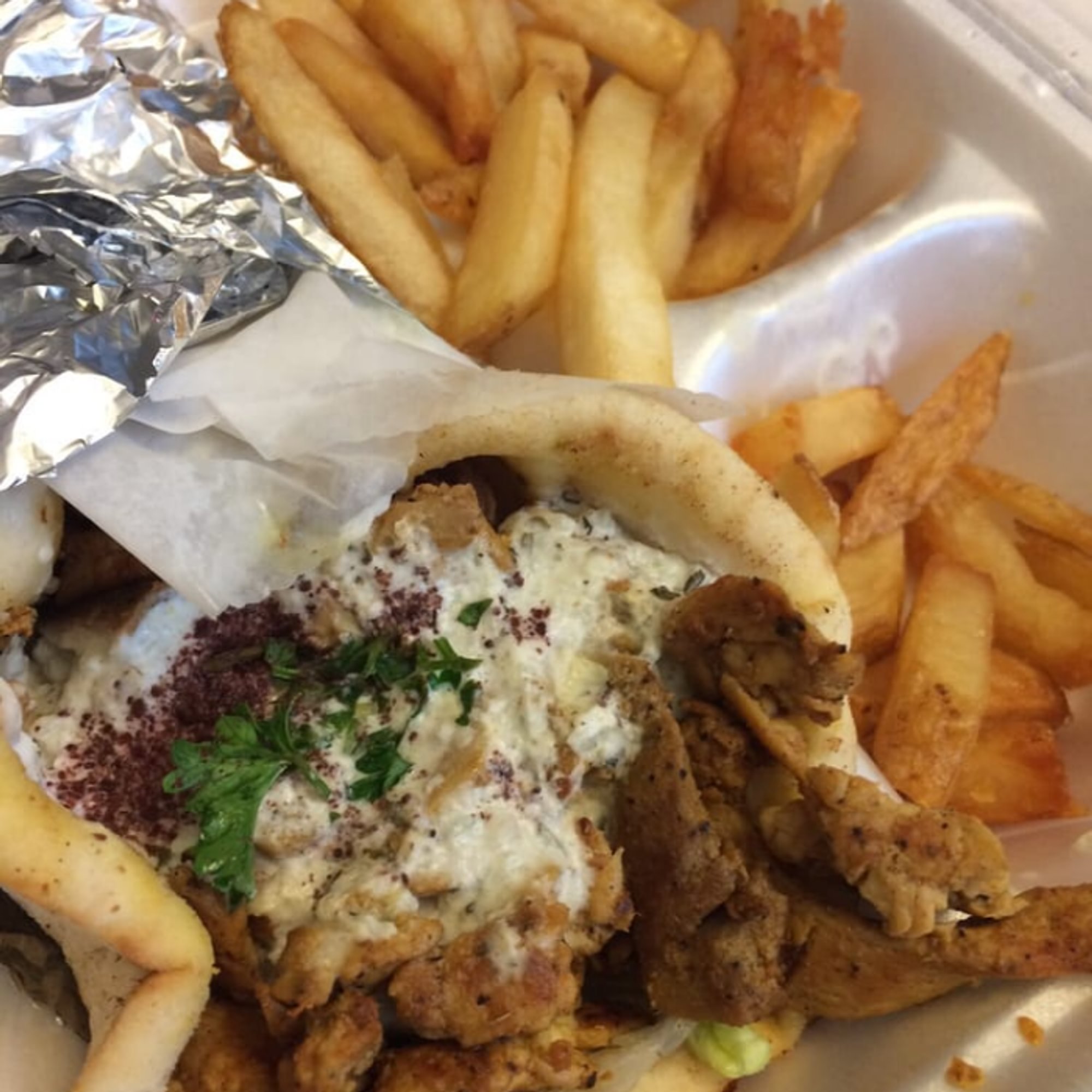 Chicken Combo Gyro
