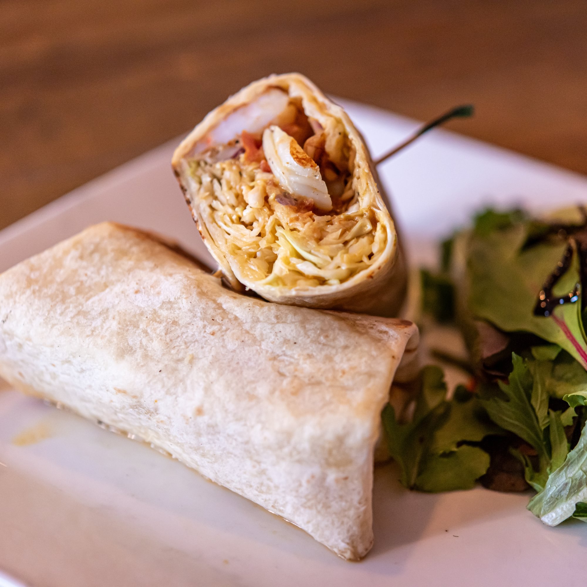 Jerk Shrimp Burrito