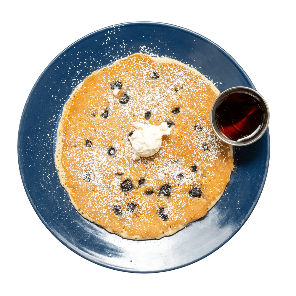 2 pcs Blueberry Pancakes