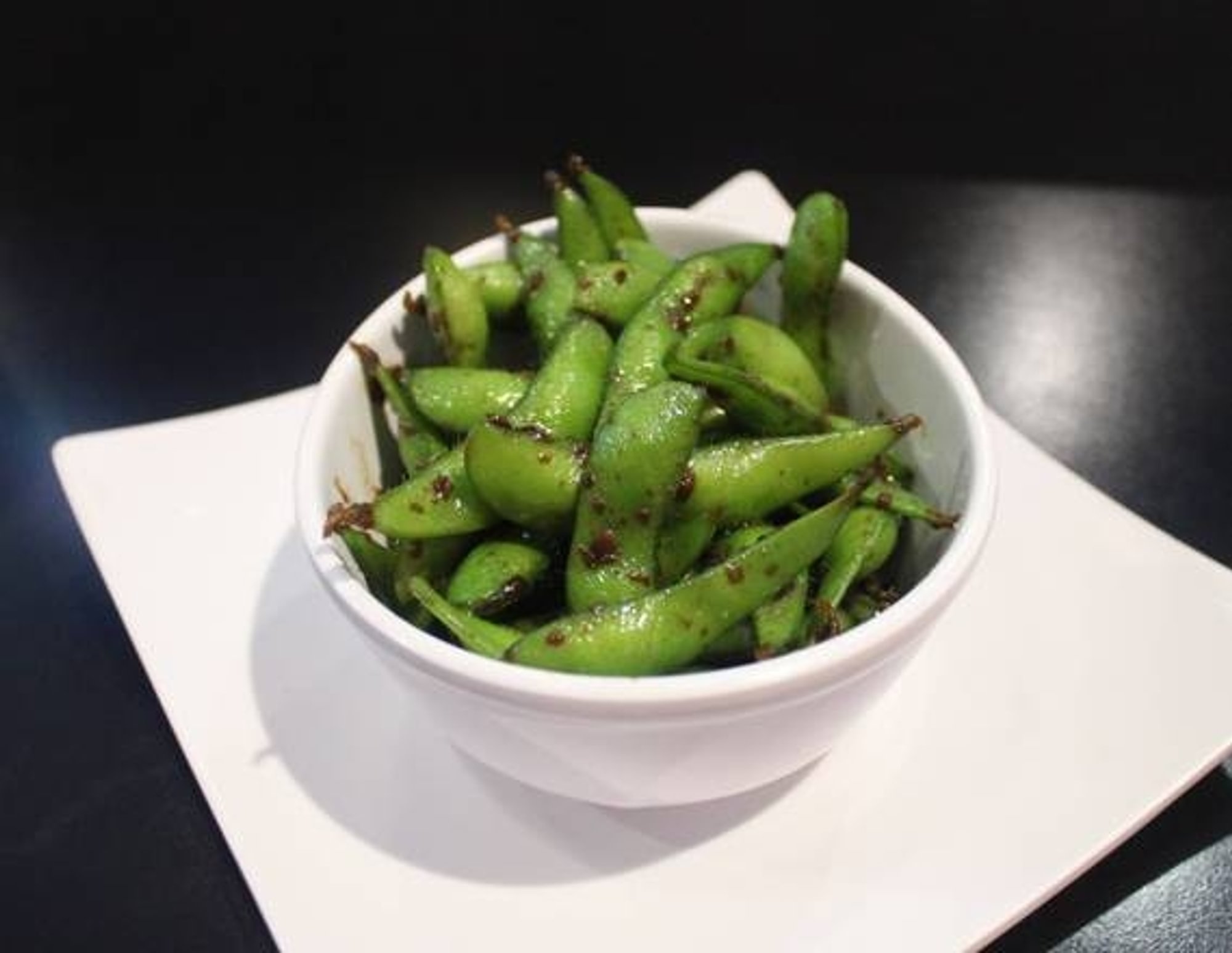 Garlic Edamame