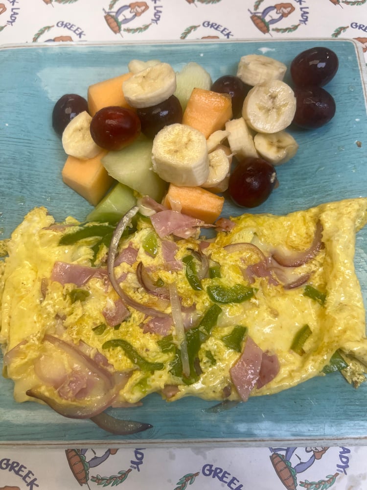Spanish & Cheese OMELETTE