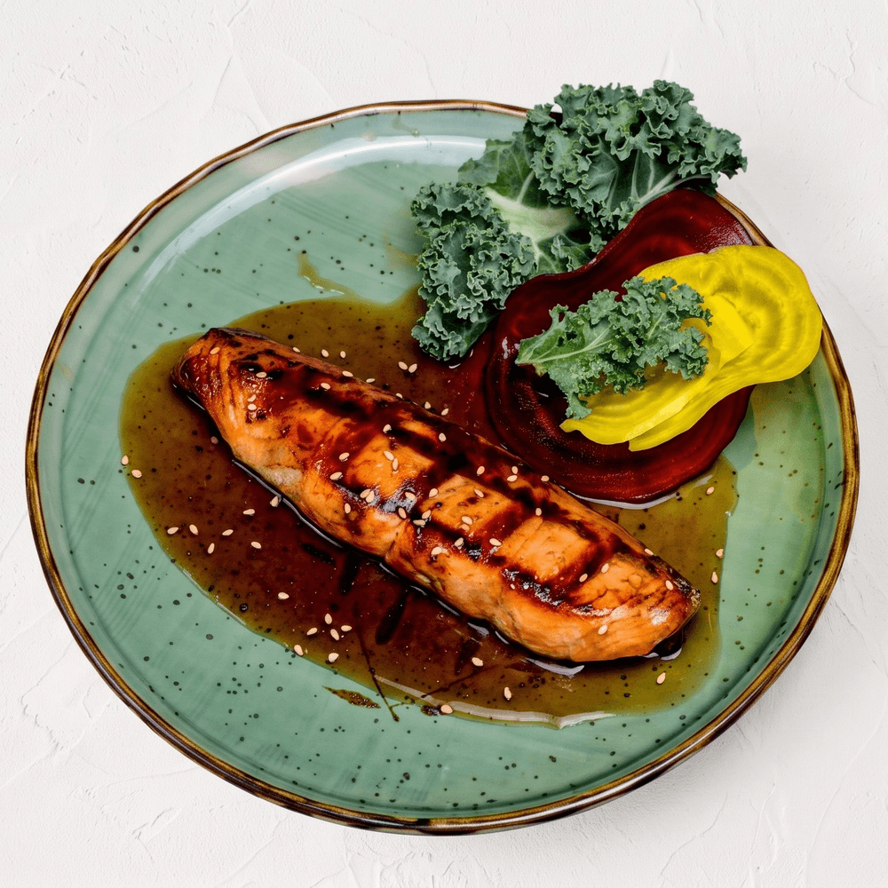Salmon Teriyaki Dinner