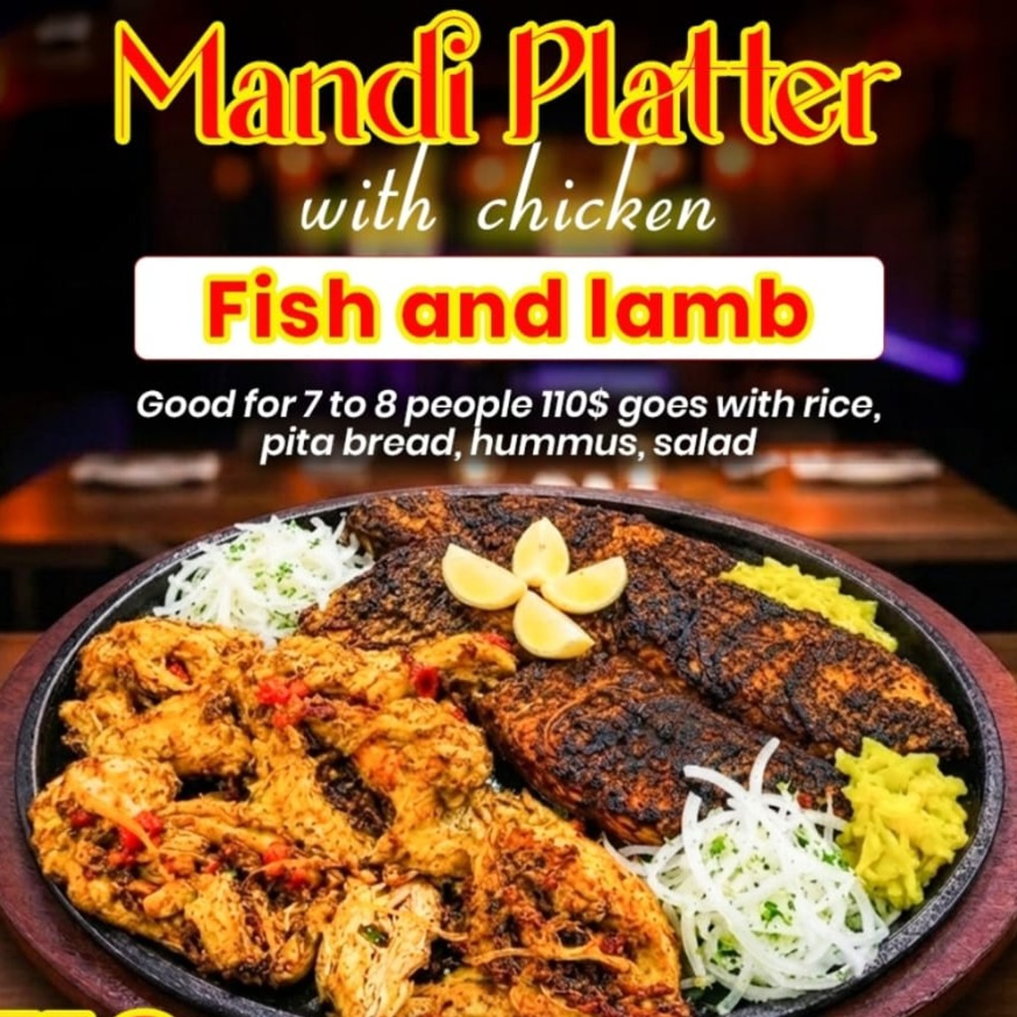Mandi Platter