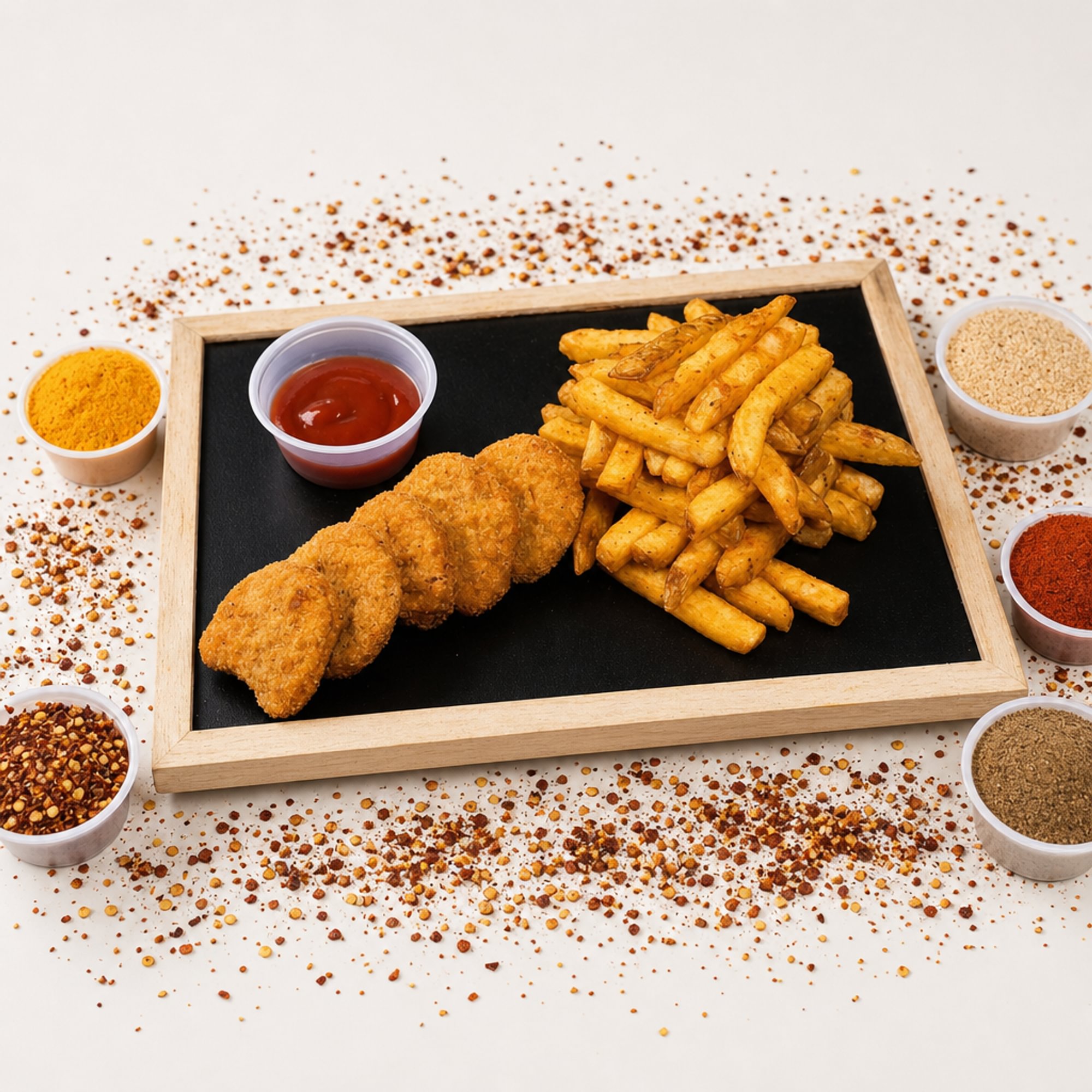 Nuggets with Fries & Drink