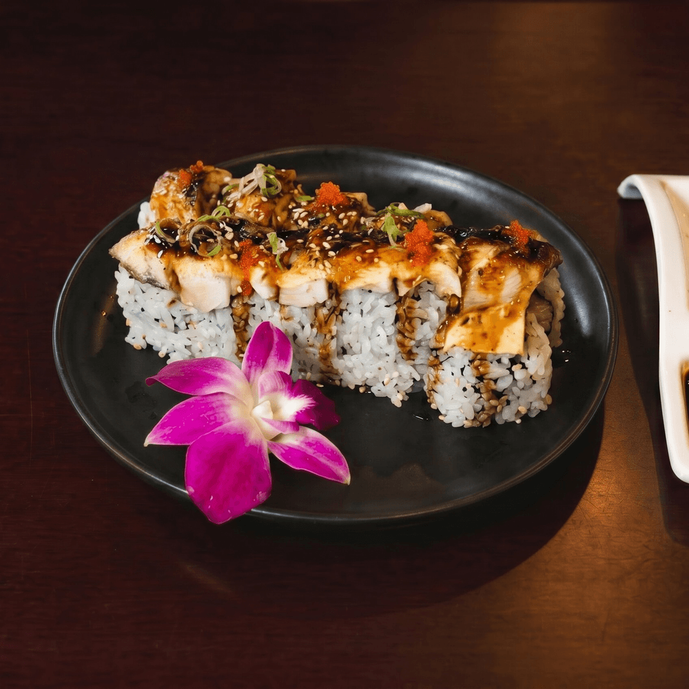 Baked Golden Scallop Roll