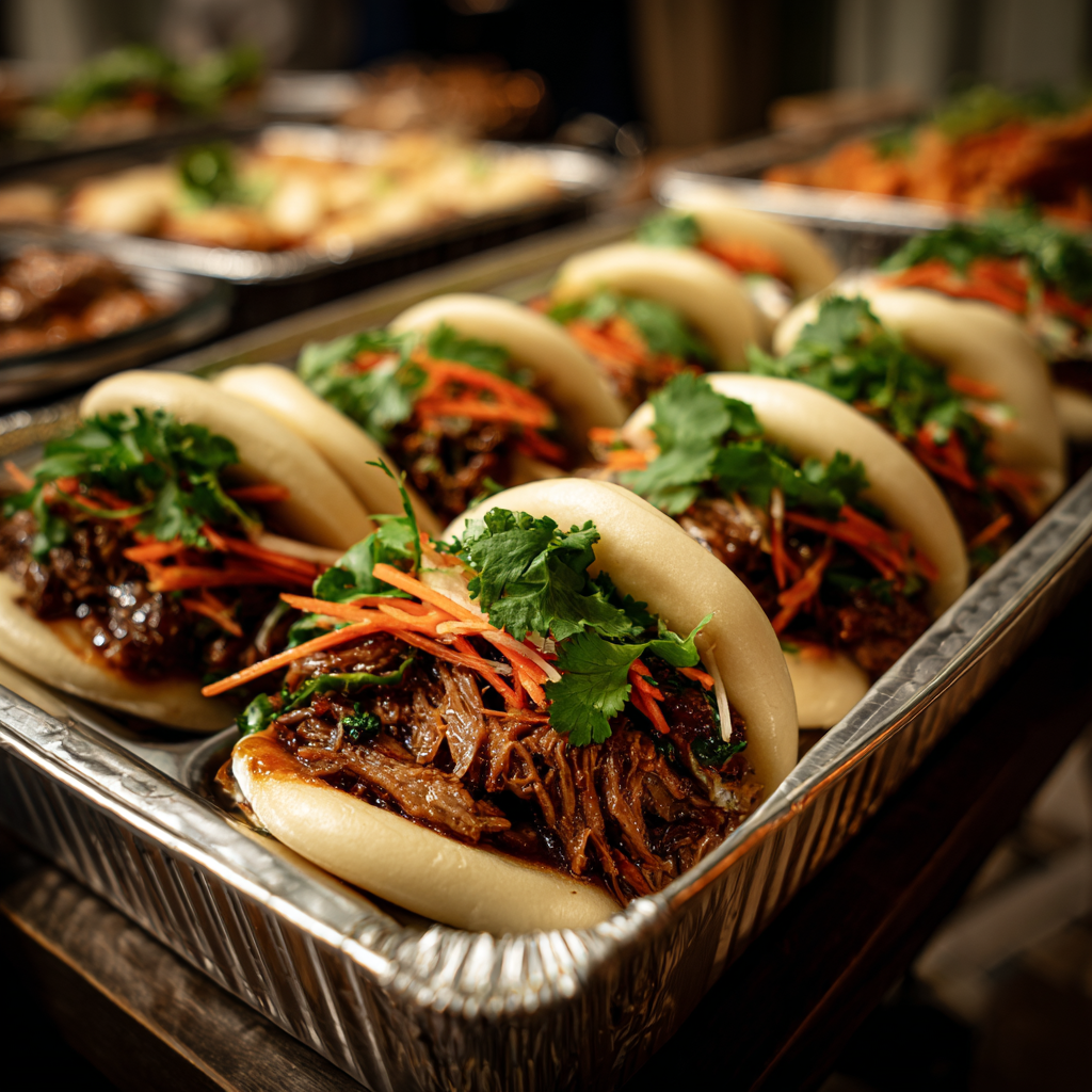 Pork Bao Bun Tray
