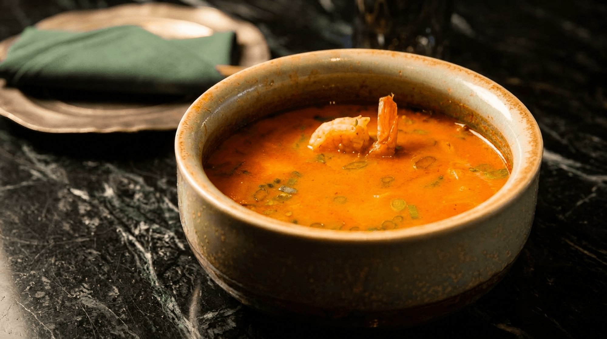 Spicy Seafood Soup (Serving for 2)